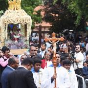 The Tamil Two Pilgrimage at The Basilica of Our Lady of Walsingham. Picture: Ian Burt