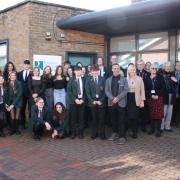 Reepham High School welcomed students and staff from Belgium and Germany on November 9, as it hosted a remembrance ceremony
