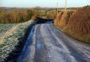 Drivers are being warned of icy roads