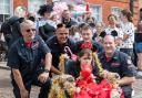 Elsie who was born with a life-threatening and rare condition affecting her lungs was made a princess for the day, as people and businesses in Fakenham transformed the town to celebrate her birthday