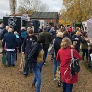 There are indoor and outdoor stalls at the Norfolk Artisan Fair in Spring