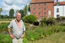 Paul Seaman says the River Wensum has stopped flowing through Bintry Mill for the first time since his family acquired it in 1906