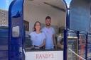 George Randell has launched Randy's Seafood with help from his girlfriend Maria Somerton.