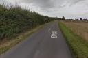 A crash has closed part of the B1145 in a west Norfolk.
