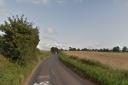 An air ambulance has been called following a crash involving a motorbike and car on the B1146 Dereham Road in Colkirk