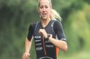 Professional triathlete Kimberley Morrison competed at the Ironman 70.3 World Championships in the USA. Picture: Ian Burt