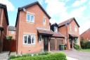 The three-bedroom link-detached modern family home on The Lawn in Fakenham
