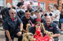 Elsie who was born with a life-threatening and rare condition affecting her lungs was made a princess for the day, as people and businesses in Fakenham transformed the town to celebrate her birthday