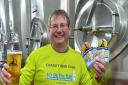 David Holliday, co-owner of the North Norfolk brewery, Moon Gazer Ales, is launching two new ales, Tobi’s Tipple, to raise awareness of testicular cancer