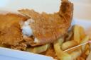 Fish and chips from French's in Wells (Credit: Denise Bradley)