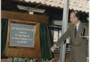 Prince Philip officially opening Pensthorpe in 1988.