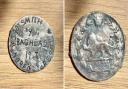 The coin which was found by metal detectorist Stephen Brown in Sculthorpe
