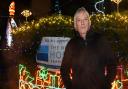 Derek Scales has once again illuminated his Stanhoe garden with a Christmas lights display for the Tapping House hospice