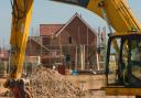 Work under way on a housing development beside the A149 Cromer Road on the outskirts of Hunstanton  Piture: Chris Bishop