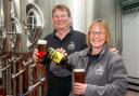 David and Rachel Holliday owners of Moon Gazer Ale