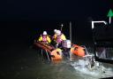 Wells RNLI sent a lifeboat to rescue two people at Blakeney Harbour