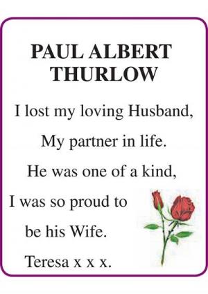 PAUL ALBERT THURLOW