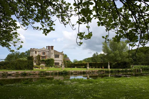 The Mannington Estate gardens and the moated manor house Picture: MARK BULLIMORE