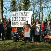 Some 63pc of parishioners in the tiny Norfolk community of Wellingham gathered on Sunday to protest the plans.