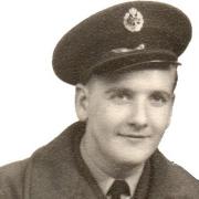 Ray Baker during his service in the RAF