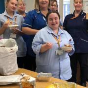 Nurses at Dereham Hospital and workers at GP practices in the town have thanked local businesses and people for their generosity after receiving gifts for working on the frontline during the coronavirus pandemic. Picture: Beckie Claxton