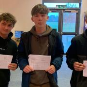 Fakenham Academy students were delighted after picking up their GCSE results