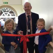 Paul Dunning, Director of Education at Norwich Diocese officially opened ‘The Loft’ (named by children) on Friday September 16