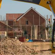 Work under way on a housing development beside the A149 Cromer Road on the outskirts of Hunstanton  Piture: Chris Bishop