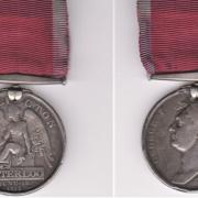 James and Sons, in Fakenham, sold a Waterloo Medal at its final auction of the year