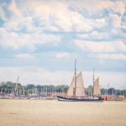 Stunning photos captured by photographer James Crisp, he took this photo as The Albatros passed by Bradwell-on-Sea on the River Blackwater yesterday, July 19 (Image: Crisp Photography, https://www.crisp-photo.co.uk/)