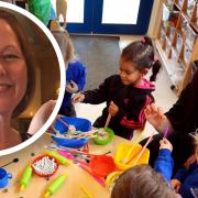 Helena Deakin (inset) has helped to set up Little Gillies, a new daycare centre opening in Wells-next-the-Sea