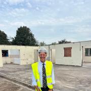 Keith Tuck, from Walsingham, is working alongside colleagues at the parish council and committee members for the village hall to fundraise to rebuild