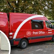 Keith Tuck (inset) has reacted to the news that Walsingham will see the return of a mobile post office later this month