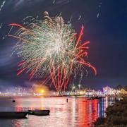 Fireworks over Wells-next-the-Sea in Norfolk. Image: Minors and Brady property photographer Brad Damms