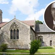 The bells will be rung out at Great Ryburgh church in memory of the post-WWI fallen, including William David Howard (inset)