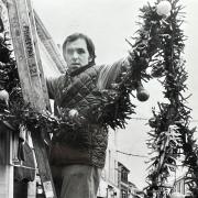 Peter Hamilton, from the market town, has been installing the lights which brighten Christmas time in Fakenham since 1993, and this year marks his final efforts