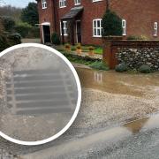 Richard Elliott and Sebastian Brunt from South Creake have both been affected by flooding causing a knock-on effect on the sewage system and blocked drains on Back Street.