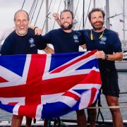(From LtR) Richard Janes, John Solosy, John Ashton, and James Bracey took on the World’s Toughest Row, travelling 3,000 miles across the Atlantic