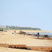 Caister beach was the worst-affected coastal location for sewage spills last year