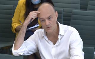Dominic Cummings, former Chief Adviser to Prime Minister Boris Johnson, giving evidence to a joint inquiry of the Commons Health and Social Care and Science and Technology Committees on the subject of Coronavirus: lessons learnt. Picture date: Wednesday