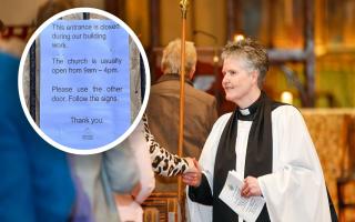 The Reverend Tracy Jessop has spoken after the entrance project at Fakenham Parish Church got underway